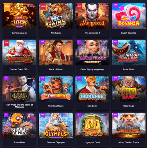 Vavada casino games