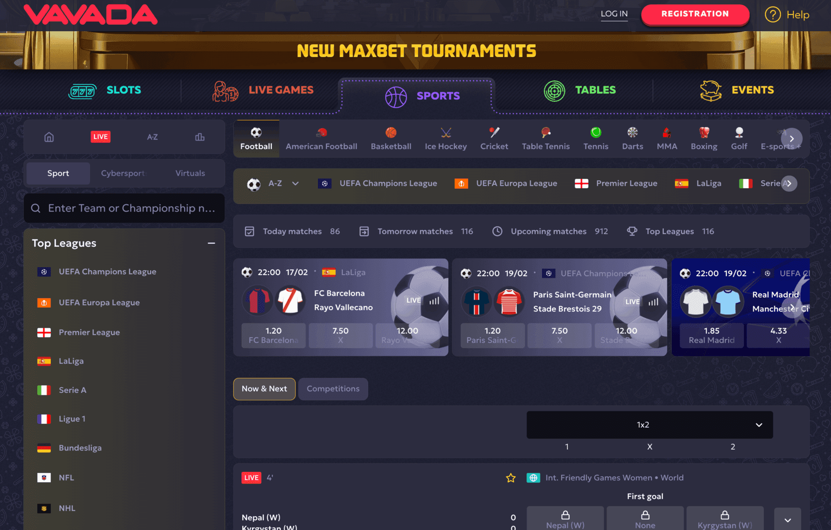 Vavada Спортивный Тотализатор